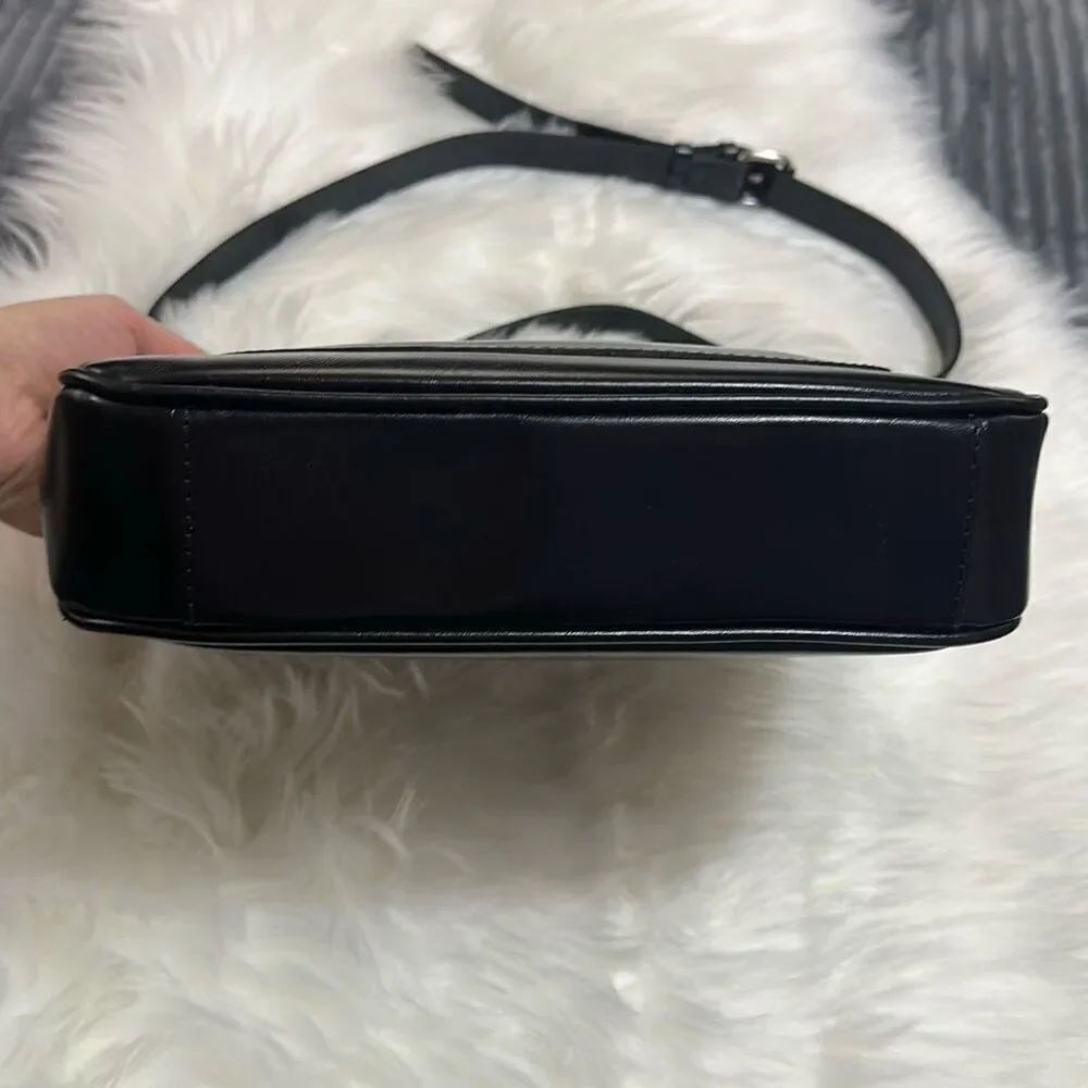 Patricia Nash Emeline Black Leather Crossbody Bag - Picture 3 of 13